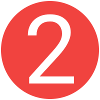 Kartenicon mit Nummer 3